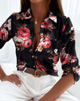 Fashion Long Sleeve Printed Shirt