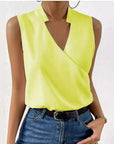 Women's Fashion Casual Top Vest