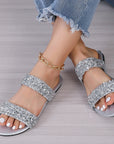 Large Size Flat Bottom Slippers