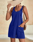 Women's Casual Fashion Solid Color Camisole Jumpsuit