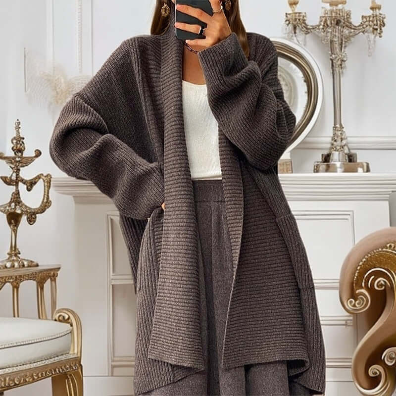 Warm All-match Simple Leisure Sweater Sweater Coat - Little Miss Vanilla