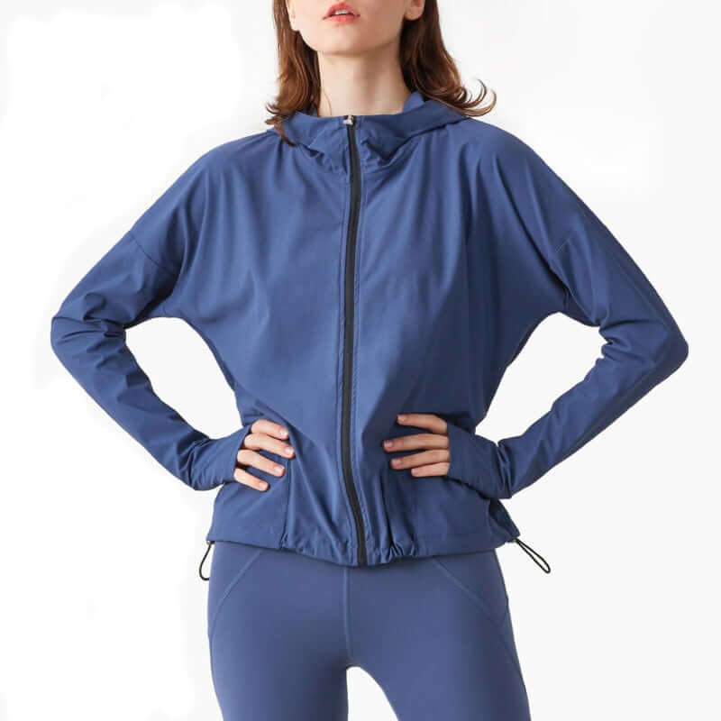 New Style Close-locking Zipper Hooded Gym Suit Casual