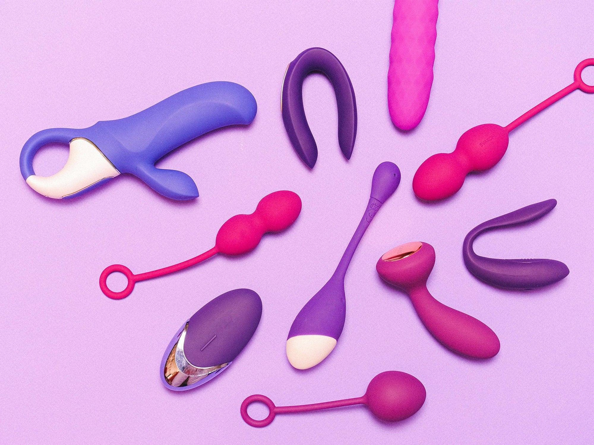 An image of sex toys to represent the common misconceptions around them.