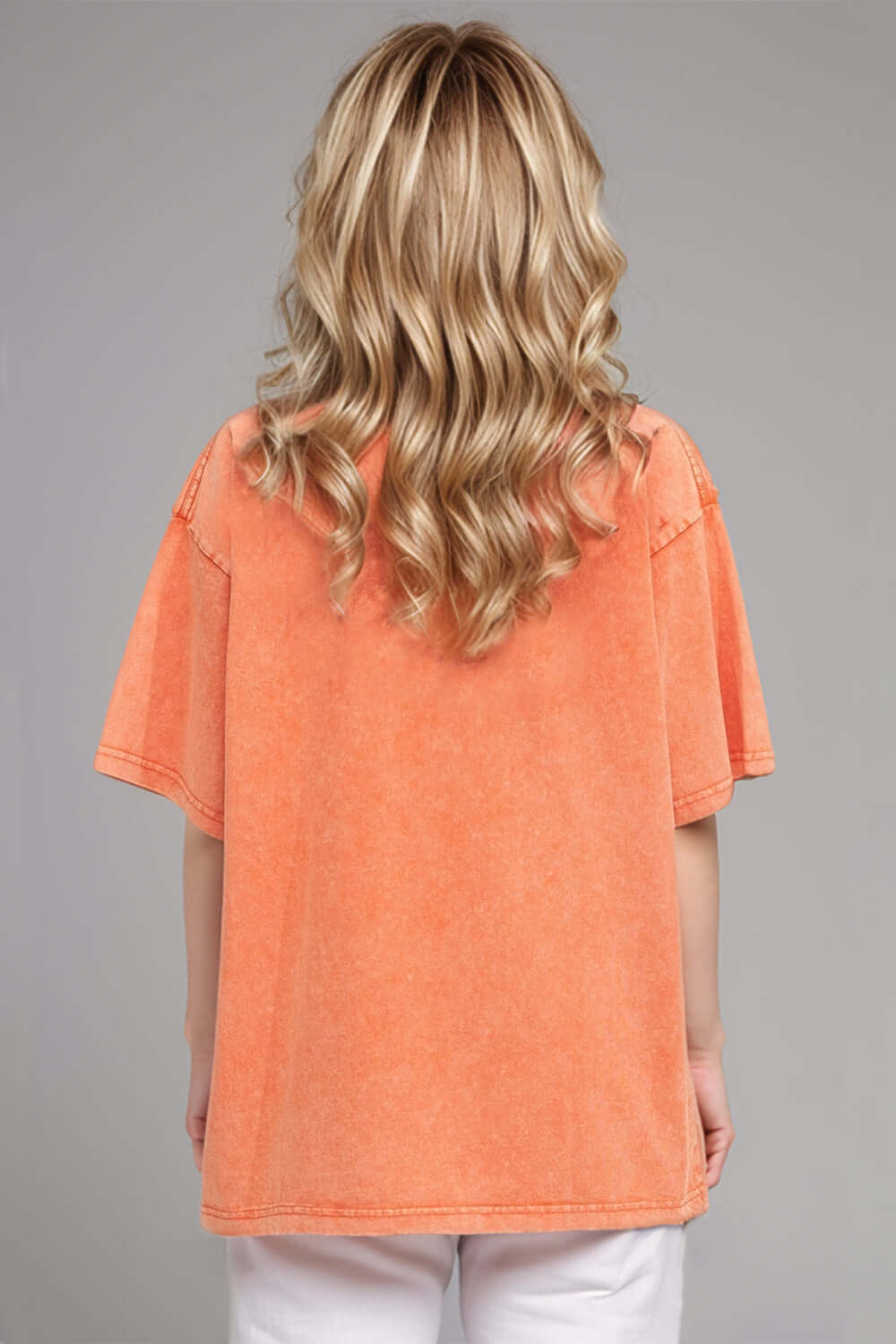 Basic Bae Round Neck Half Sleeve T-Shirt - Little Miss Vanilla