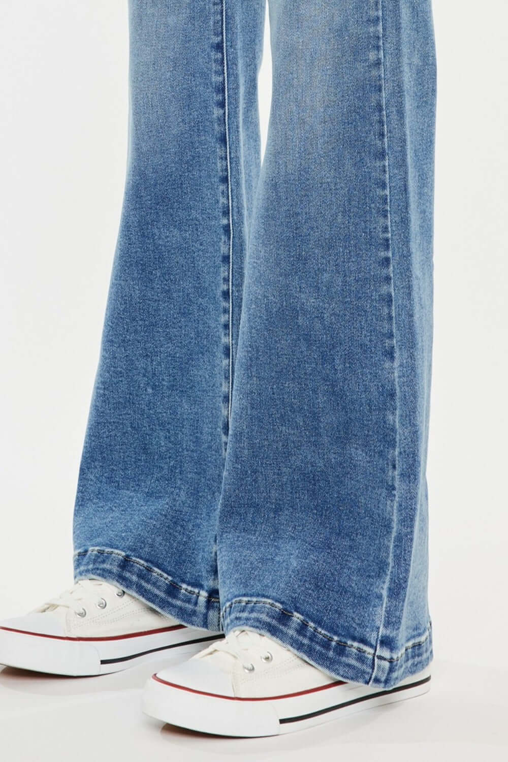 Kancan High Rise Wide Leg Jeans - Little Miss Vanilla