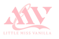 Little Miss Vanilla logo with transparent background