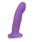6.5 Inch Silicone G-Spot or P-Spot Dildo with Suction Base - Little Miss Vanilla
