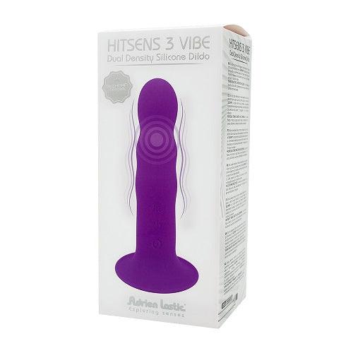 Adrien Lastic Dual Density Cushioned Core Vibrating Suction Cup Ribbed Silicone Dildo 7 Inch - Sydney Rose Lingerie 