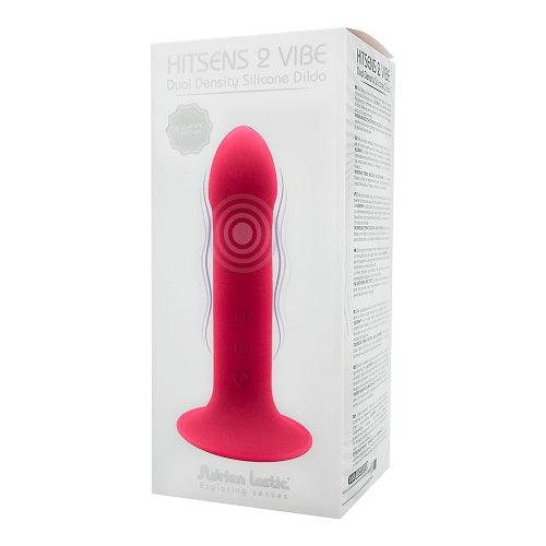 Adrien Lastic Dual Density Cushioned Core Vibrating Suction Cup Silicone Dildo 6.5 Inch - Sydney Rose Lingerie 
