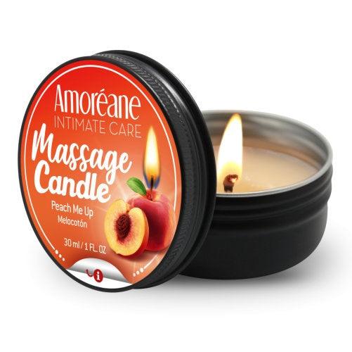 Amoreane Massage Candle Peach Me Up - Little Miss Vanilla