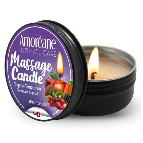 Amoreane Massage Candle Tropical Temptation - Little Miss Vanilla