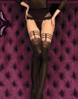 Ballerina 394 Tights Skin / Nero (Black) - Sydney Rose Lingerie 