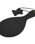 Bound Noir Nubuck Leather Paddle with Brass Stud Detail - Sydney Rose Lingerie 