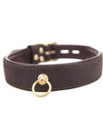BOUND Nubuck Leather Choker with 'O' Ring