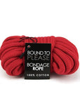 Bound to Please Bondage Rope Red