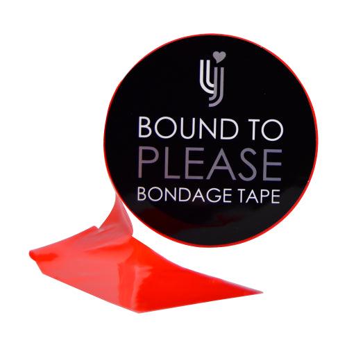 Bound to Please Bondage Tape Red