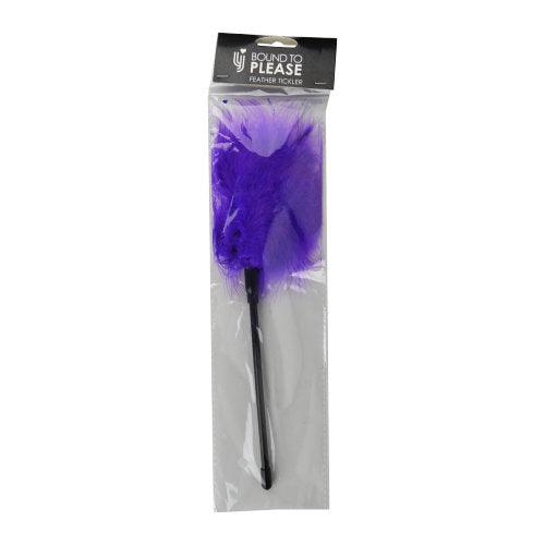 Bound to Please Feather Tickler Purple - Sydney Rose Lingerie 