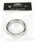 Bound to Please Metal Cock and Ball Ring - 50mm - Sydney Rose Lingerie 
