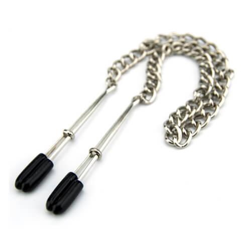 Bound to Please Nipple Clamps &amp; Chain - Sydney Rose Lingerie 