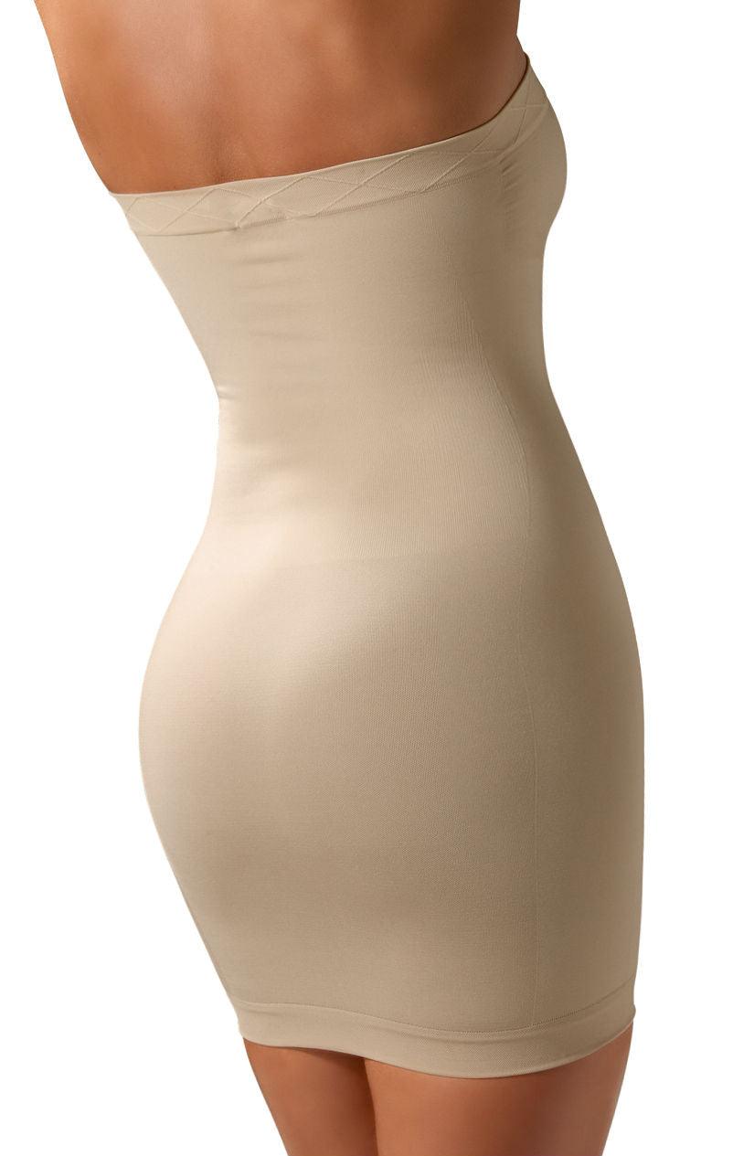 Control Body 810054G Strapless Shaping Dress Nero - Sydney Rose Lingerie 