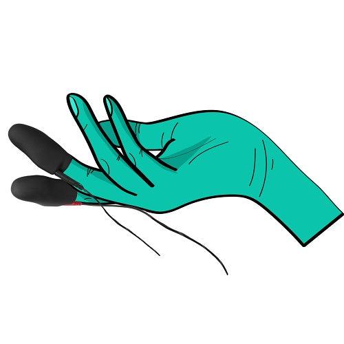Electrastim Noir Explorer Silicone Finger Sleeves - Sydney Rose Lingerie 