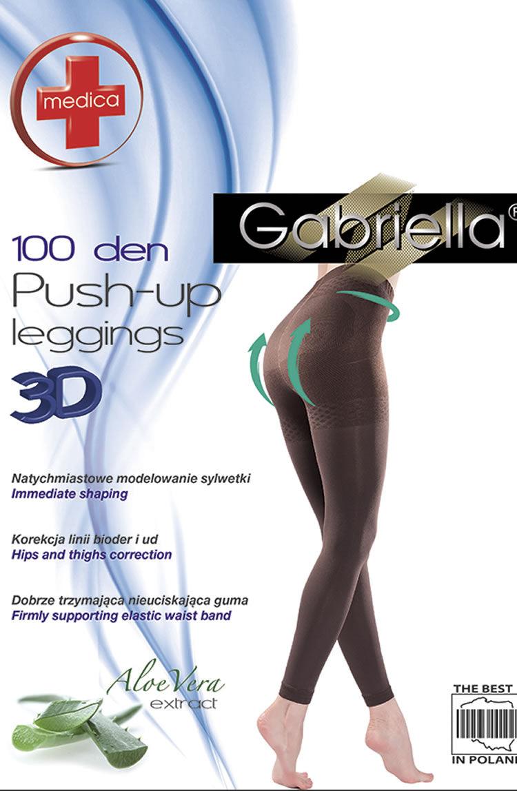Gabriella Push Up Leggings 172 Nero - Sydney Rose Lingerie 