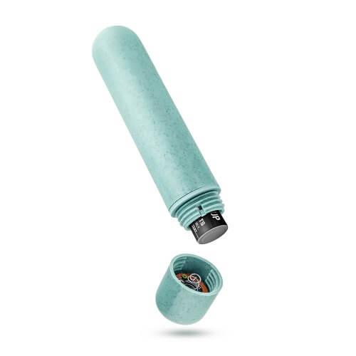 Gaia Biodegradable Eco Bullet Vibrator Blue - Sydney Rose Lingerie 