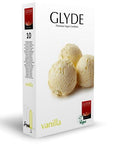 Glyde Ultra Vanilla Flavour Vegan Condoms 10 Pack
