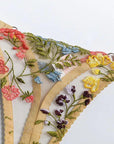 Gorgeous Floral Embroidered Mesh Bra Set - Little Miss Vanilla