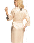 Irall Mallory Dressing Gown Champagne - Sydney Rose Lingerie 