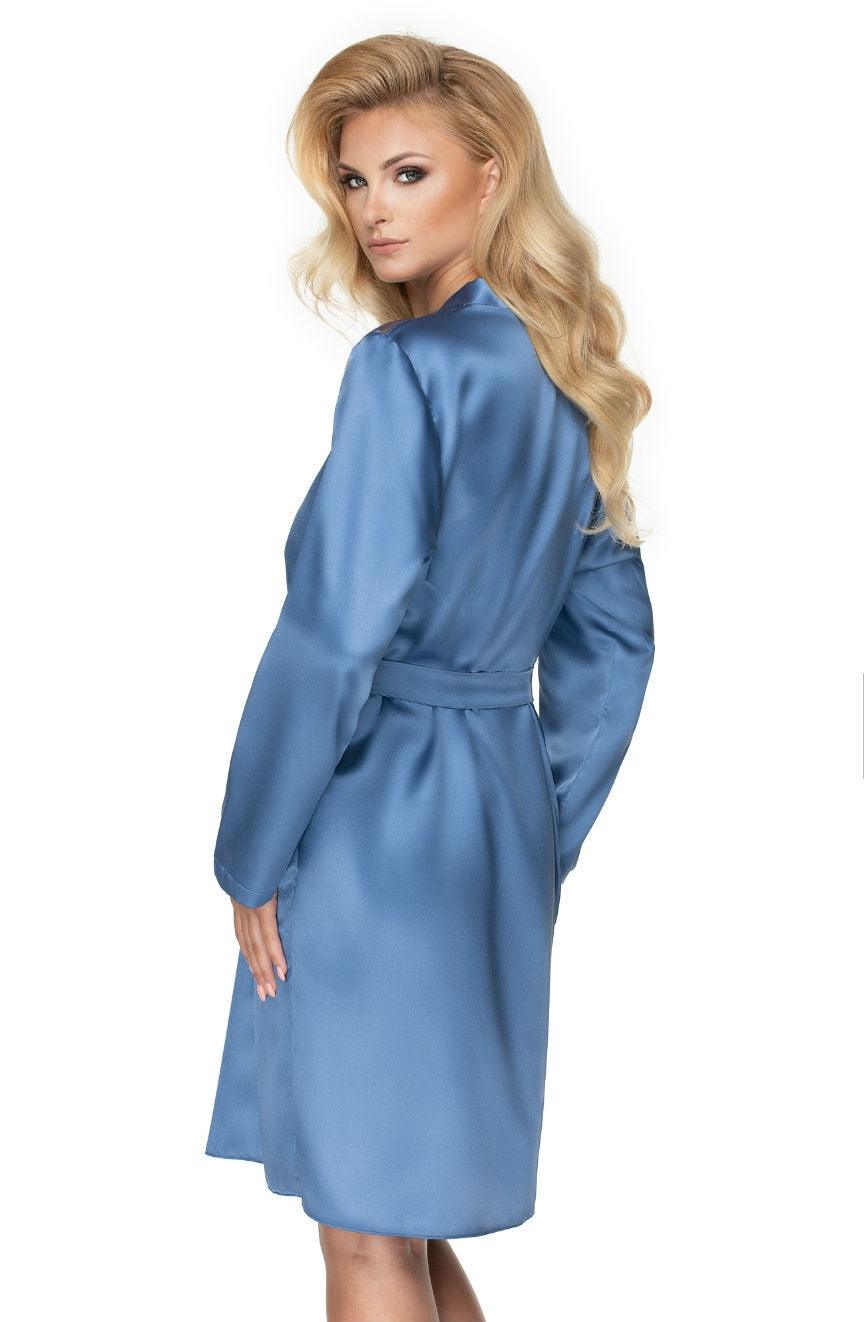 Irall Sapphire Dressing Gown Azure - Sydney Rose Lingerie 