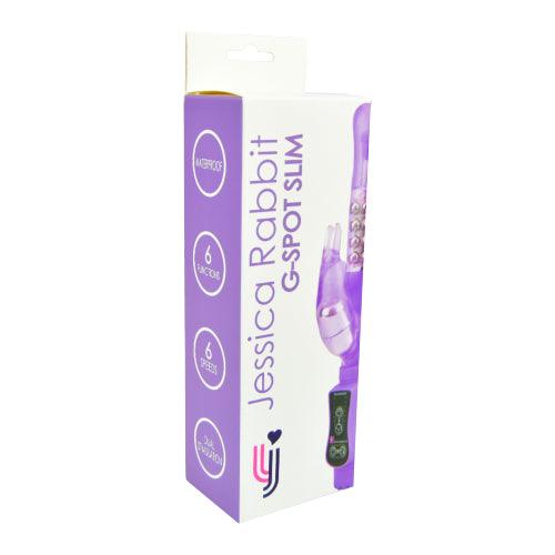 Jessica Rabbit G-Spot Slim Vibrator Purple - Sydney Rose Lingerie 