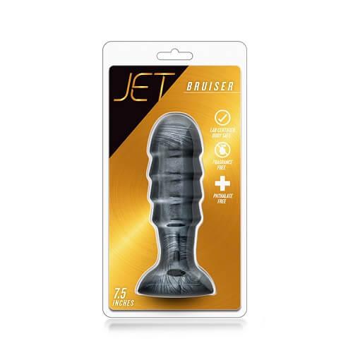 Jet Bruiser Large Ridged Butt Plug 7.5 Inches - Sydney Rose Lingerie 