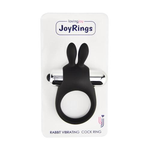 JoyRings Silicone Rabbit Vibrating Cock Ring - Sydney Rose Lingerie 