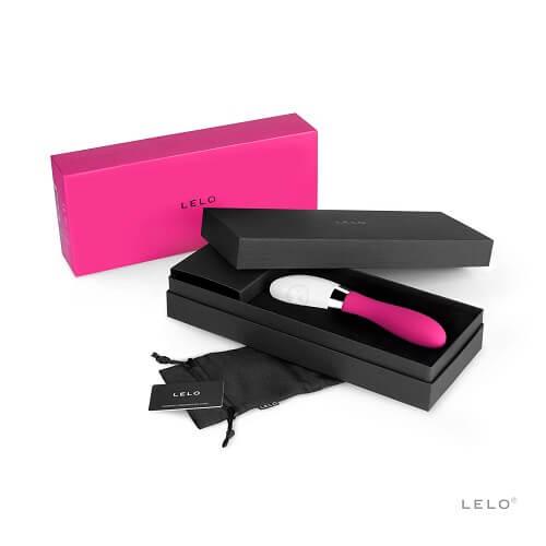 LELO Liv 2 Rechargeable Vibrator-Cerise - Sydney Rose Lingerie 