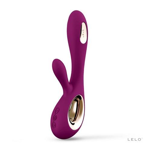 Lelo Soraya Wave Dual Action Vibrator Deep Rose - Sydney Rose Lingerie 