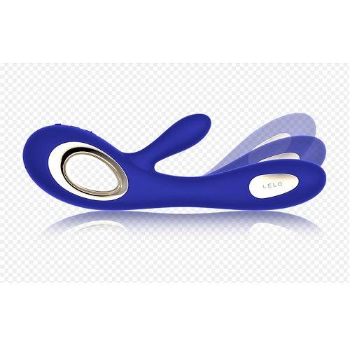 Lelo Soraya Wave Dual Action Vibrator Midnight Blue - Sydney Rose Lingerie 