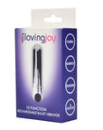 Loving Joy 10 Function Rechargeable Bullet Vibrator Silver - Sydney Rose Lingerie 