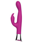 Loving Joy 10 Function Slim Silicone Rabbit Vibrator Purple