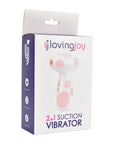 Loving Joy 2 in 1 Suction Vibrator Jumbo Dot - Sydney Rose Lingerie 