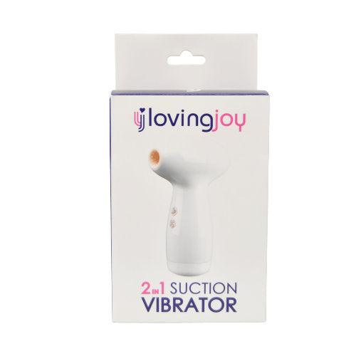 Loving Joy 2 in 1 Suction Vibrator - Sydney Rose Lingerie 