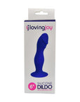 Loving Joy 6 Inch Silicone Dildo with Suction Cup Midnight Blue - Sydney Rose Lingerie 