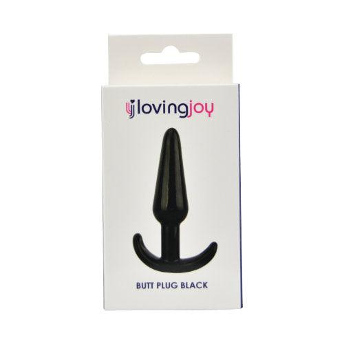 Loving Joy Butt Plug Black - Sydney Rose Lingerie 