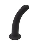 Loving Joy Curved 5 Inch Silicone Dildo with Suction Cup