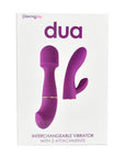 Loving Joy DUA Interchangeable Vibrator with 2 Attachments - Sydney Rose Lingerie 