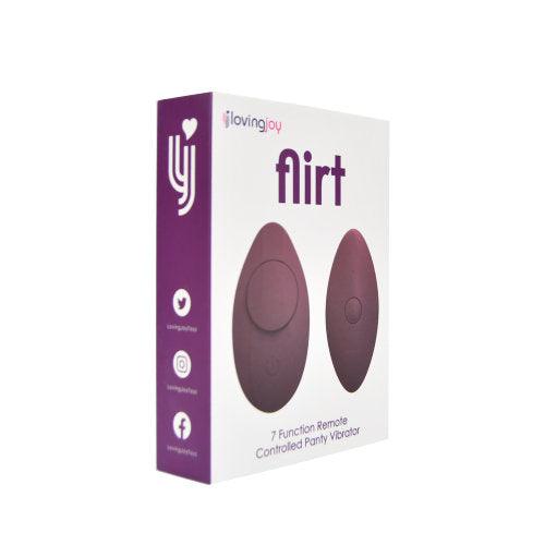 Loving Joy Flirt 7 Function Remote-Controlled Wearable Clitoral Knicker Vibrator - Sydney Rose Lingerie 