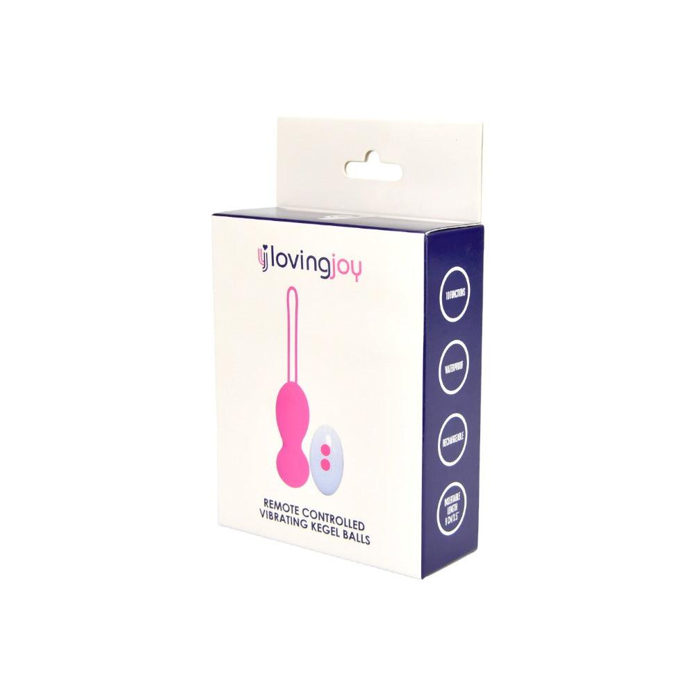 Loving Joy Remote Controlled Vibrating Kegel Balls - Sydney Rose Lingerie 