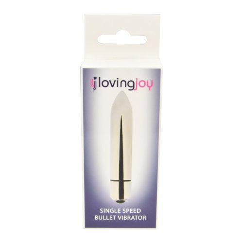 Loving Joy Single Speed Silver Bullet Vibrator - Sydney Rose Lingerie 
