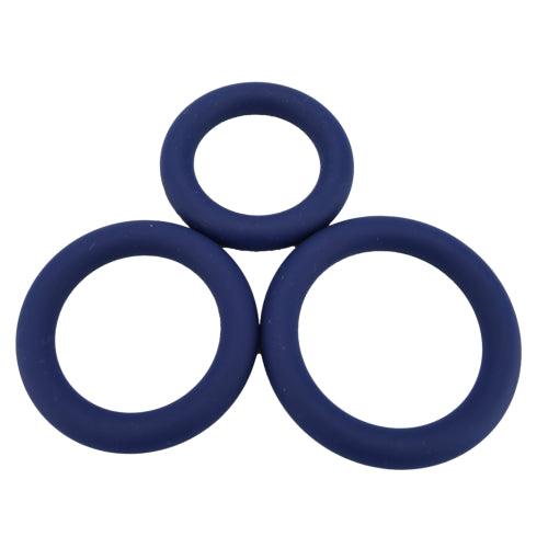 Loving Joy Thick Silicone Cock Rings 3 Pack - Sydney Rose Lingerie 
