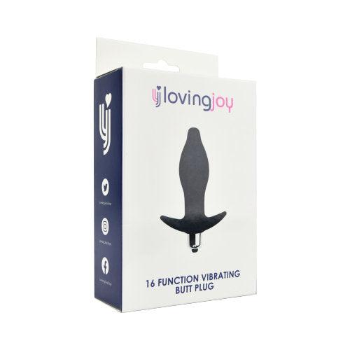 Loving Joy Vibrating Butt Plug - Sydney Rose Lingerie 